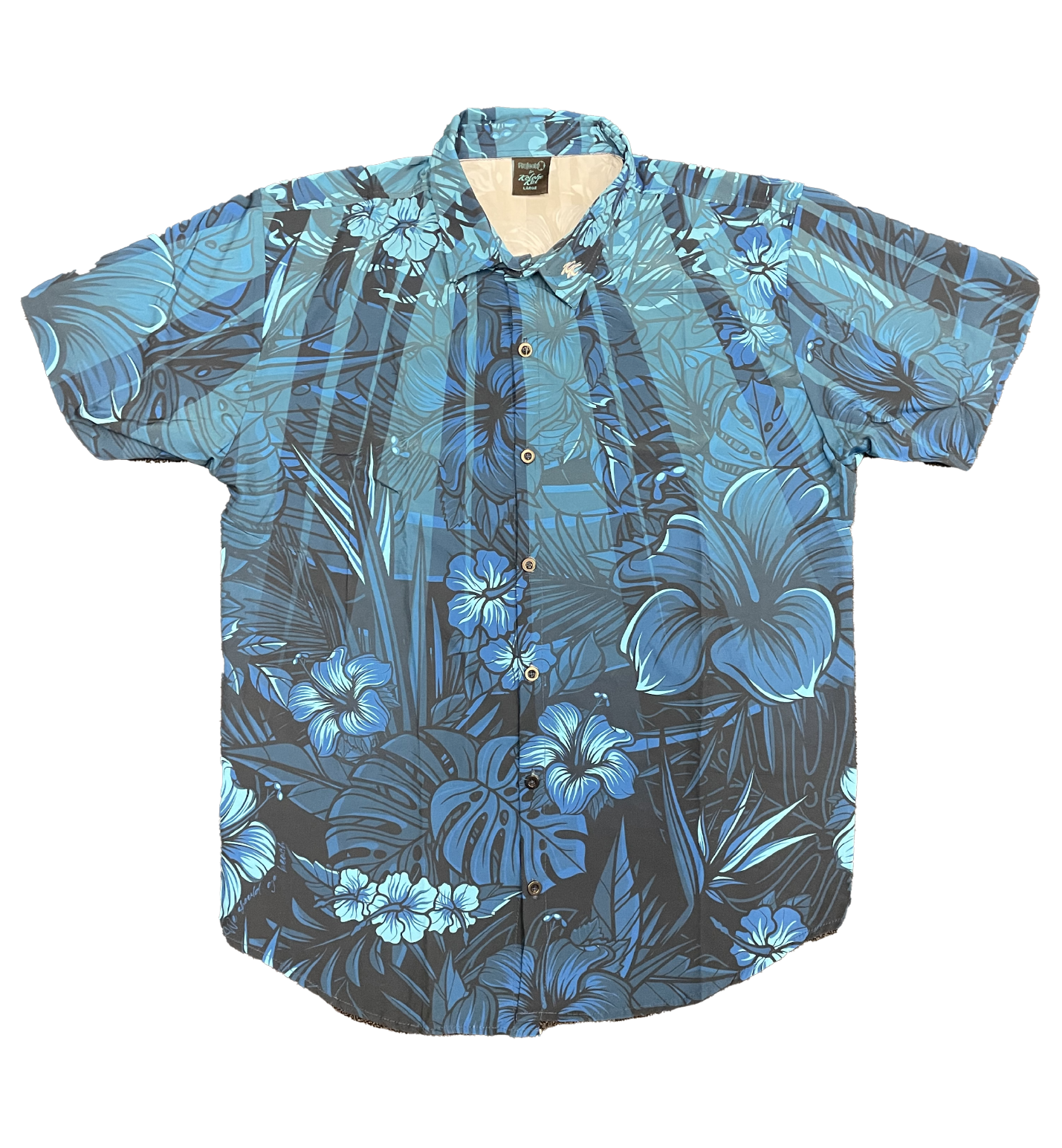 Hibiscus Button Up Shirt (2 Colors Available)