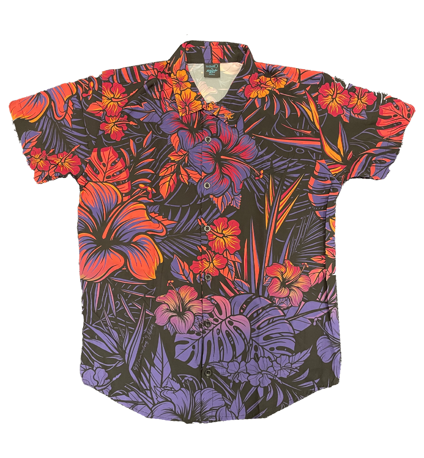 Hibiscus Button Up Shirt (2 Colors Available)