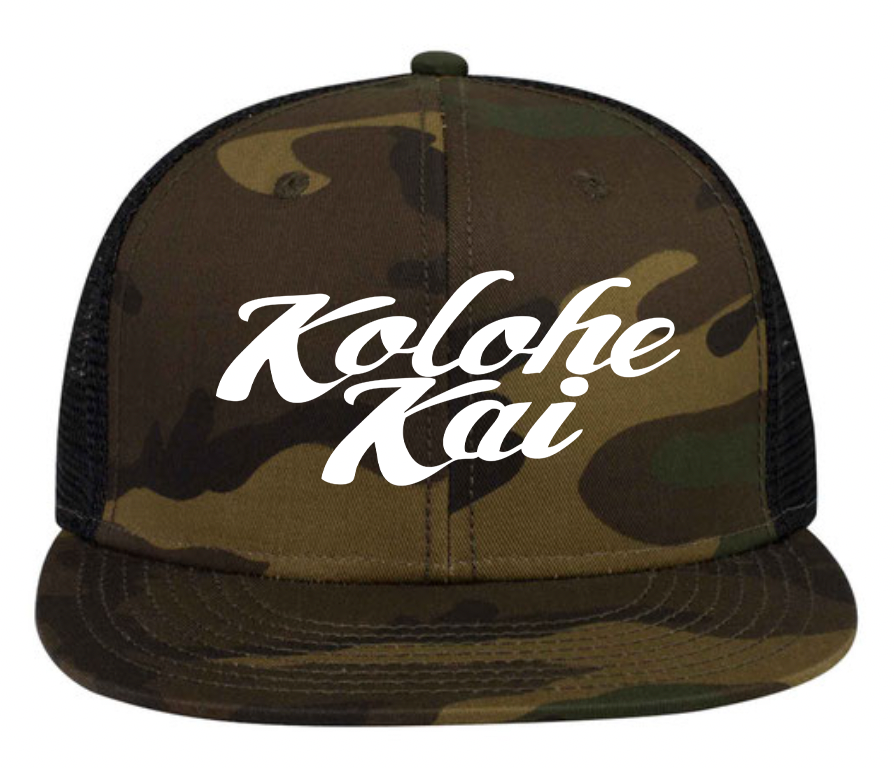 Embroidered Logo Snapback (Camo)