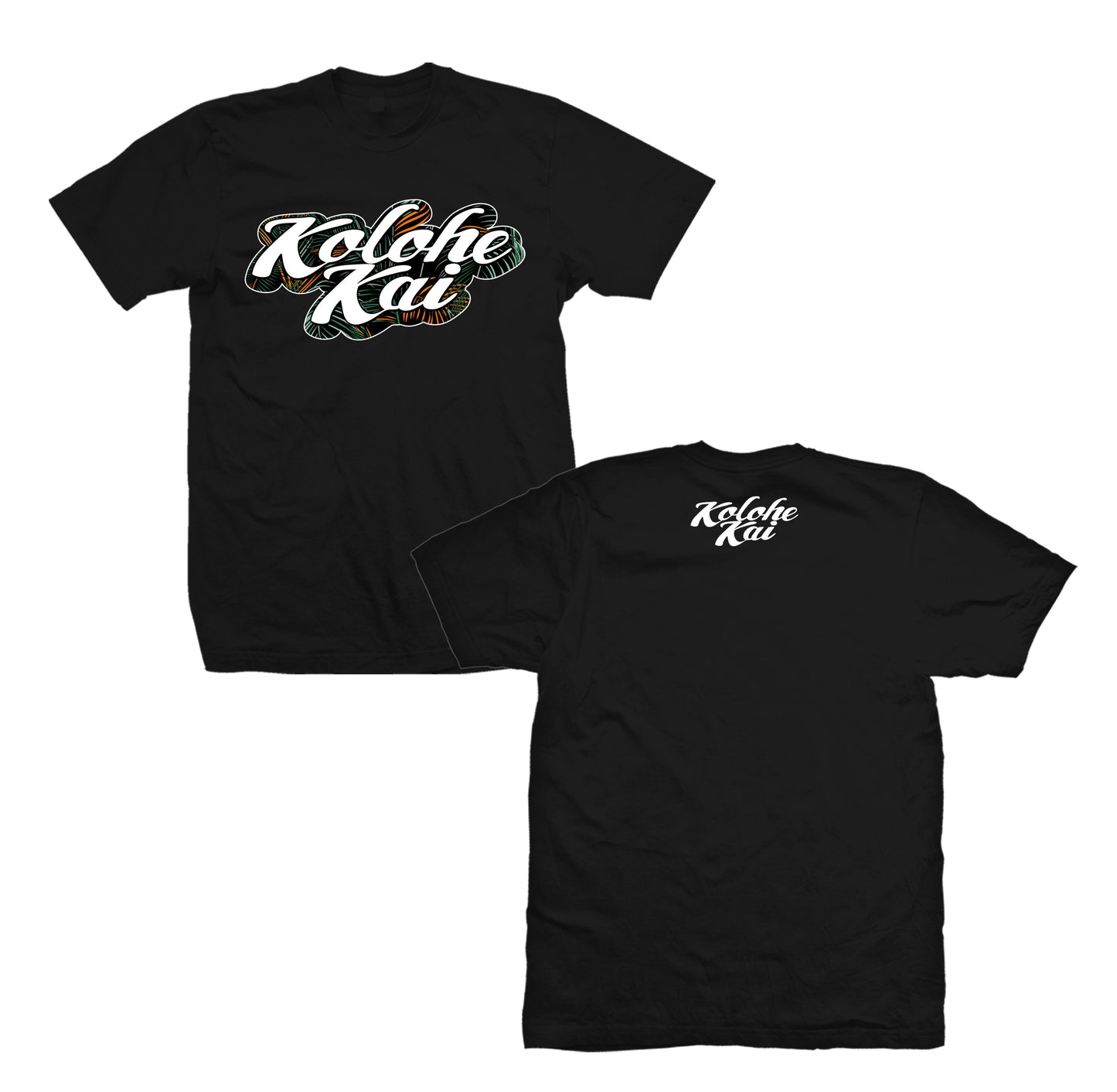 Palm Outline Logo Tee (Black)