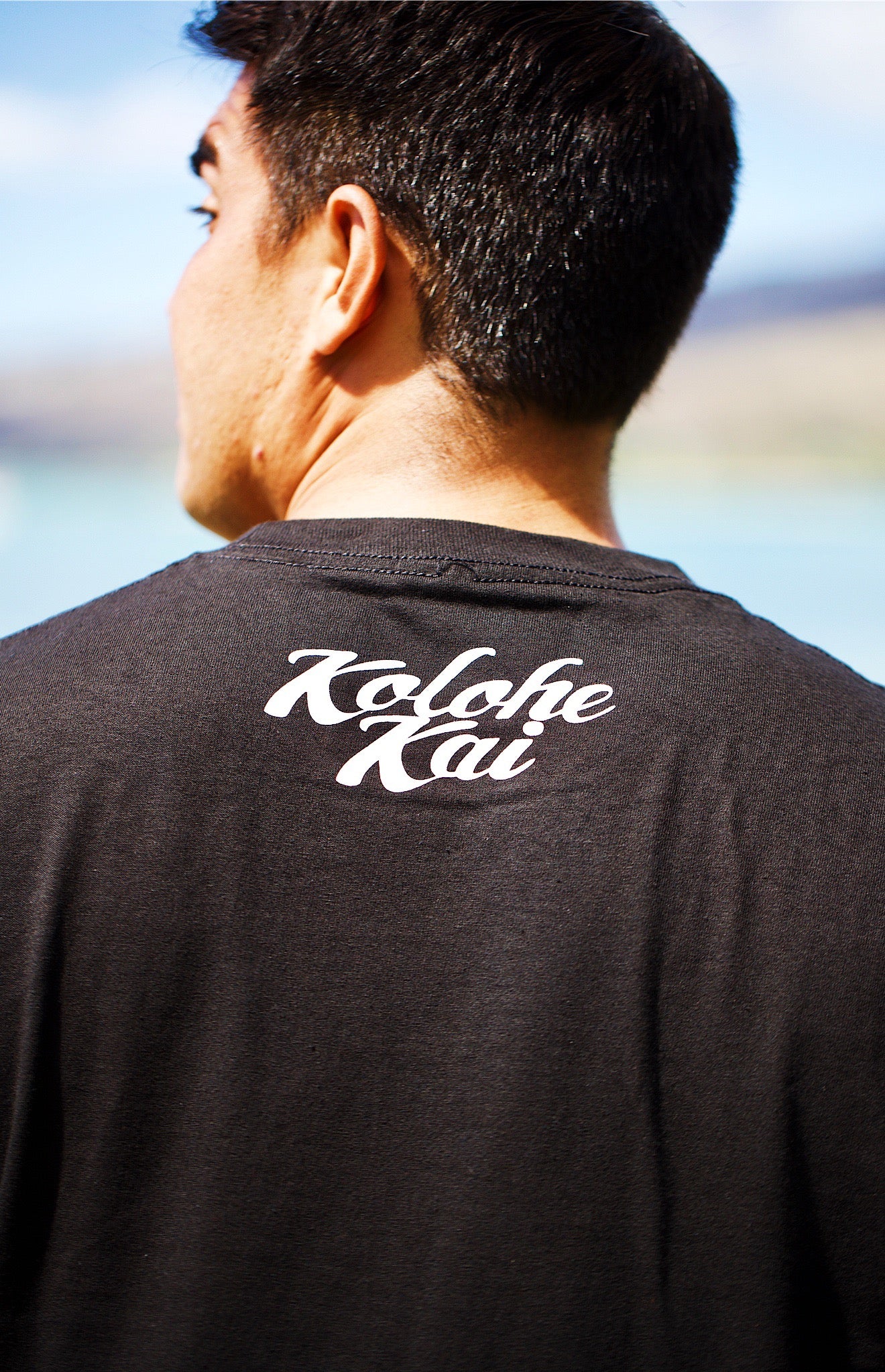 Palm Outline Logo Tee (Black)