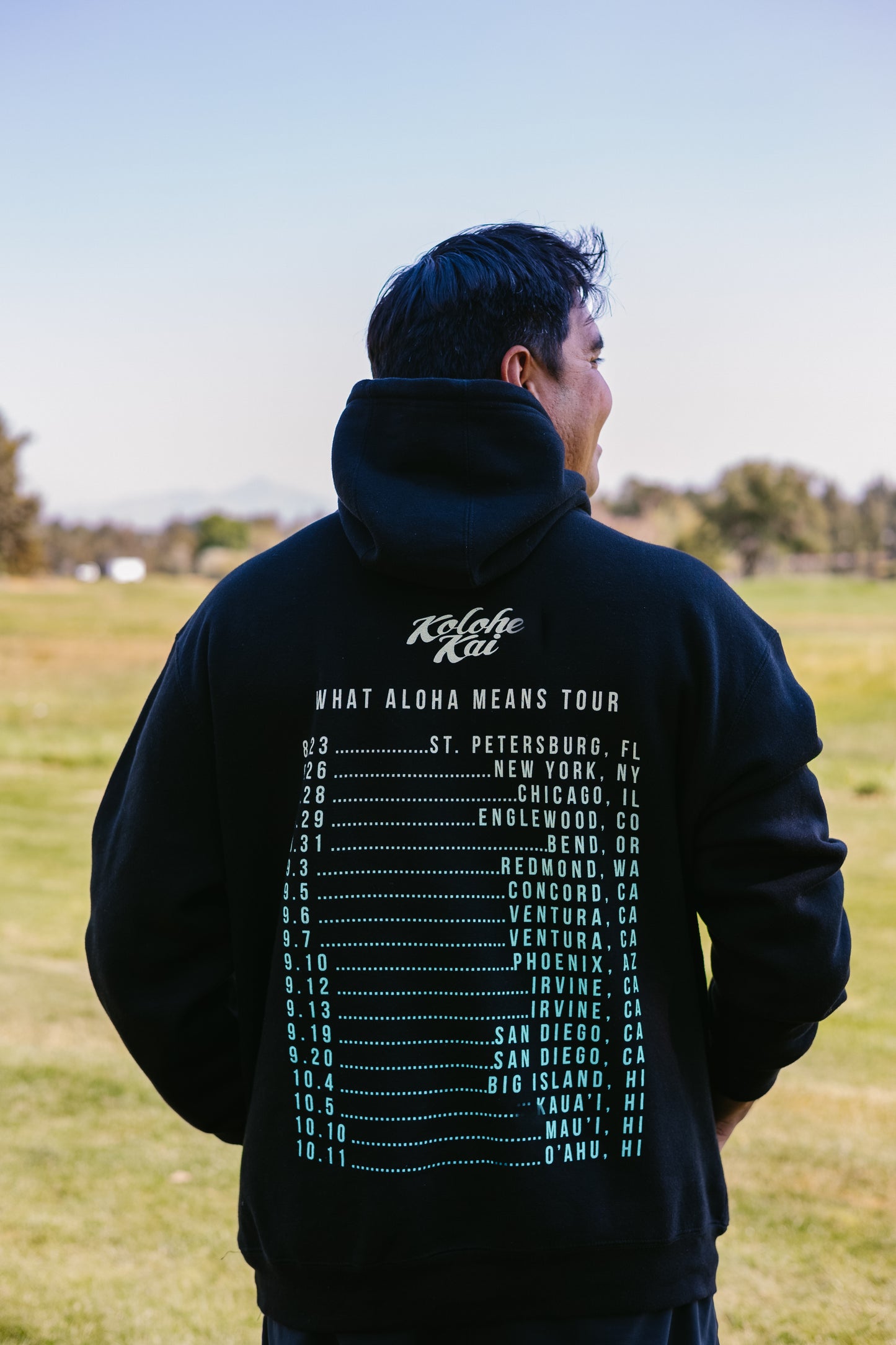 What Aloha Means Tour Hoodie (Black)